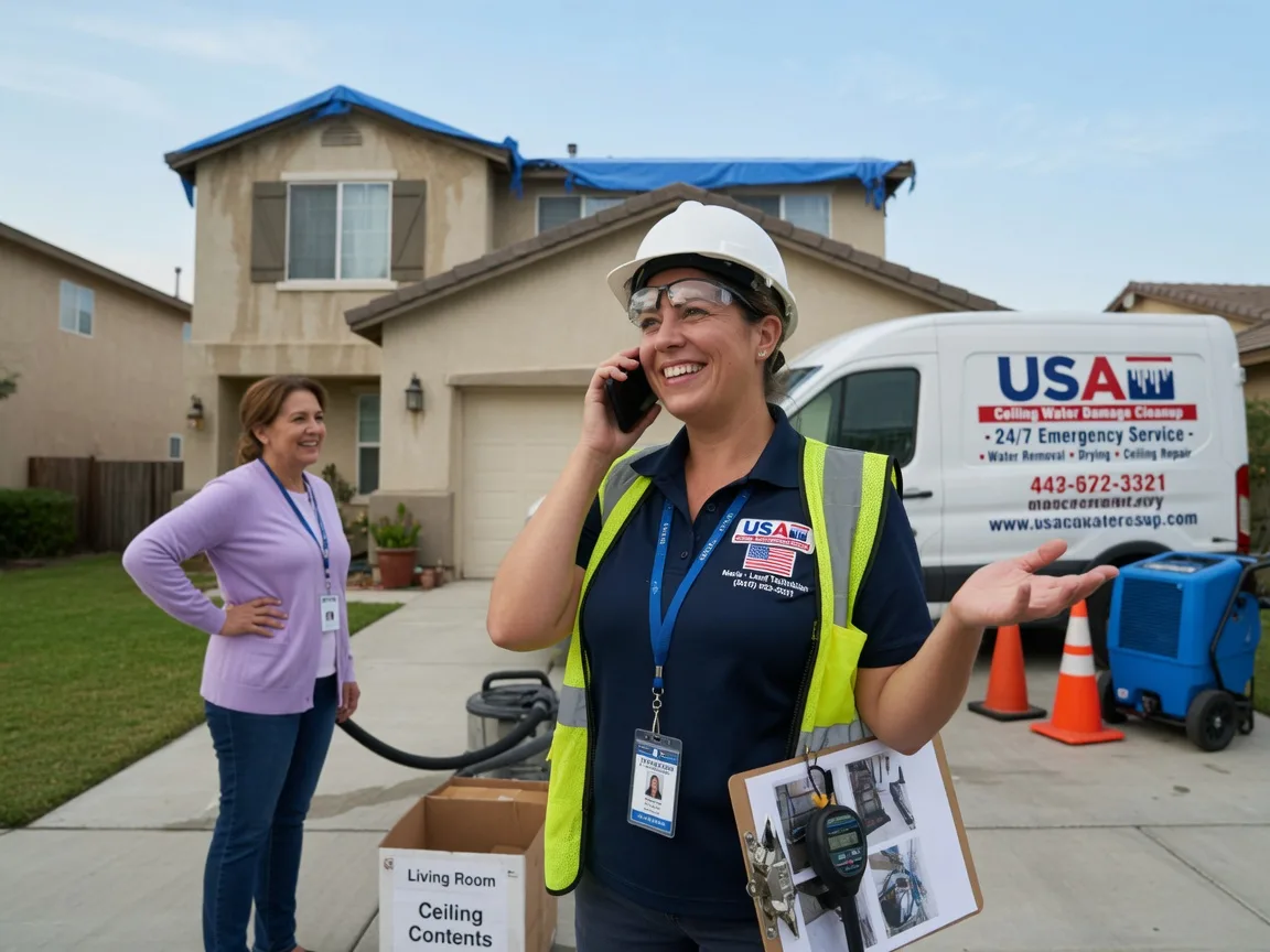 Ceiling Water Damage Restoration Tipton, IN FAQs